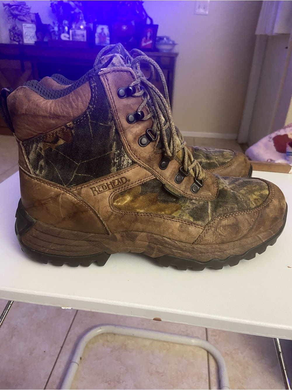 RedHead Brown Camo Hiking Boots
